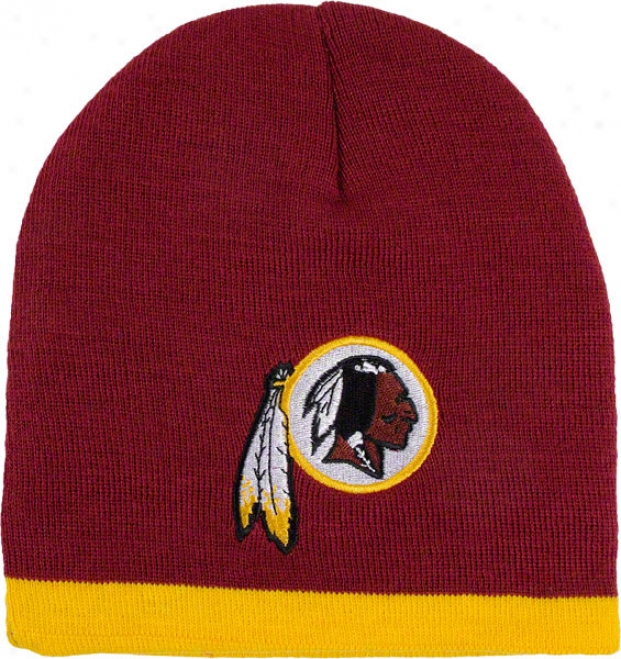 Washington Redskins Kid's 4-7 Cuffless Knit Hat