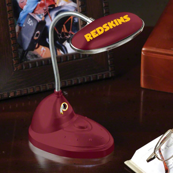 Washington Recskins Led Desk Lamp