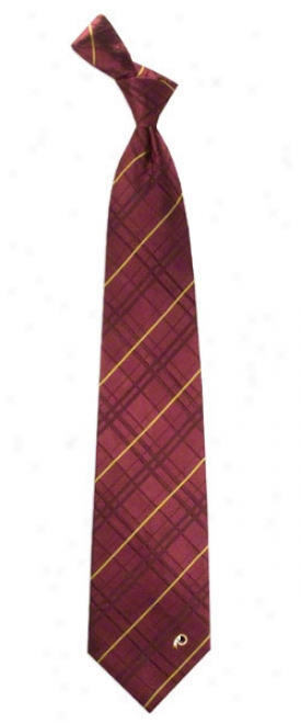 Washington Redskins Oxford Woven Silk Tie