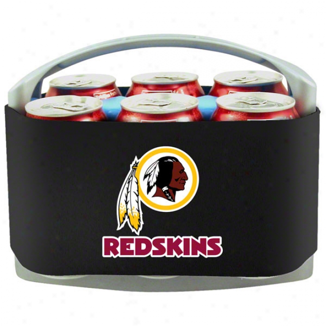 Washington Redskinw Quick Snap 6-pafk Cooler