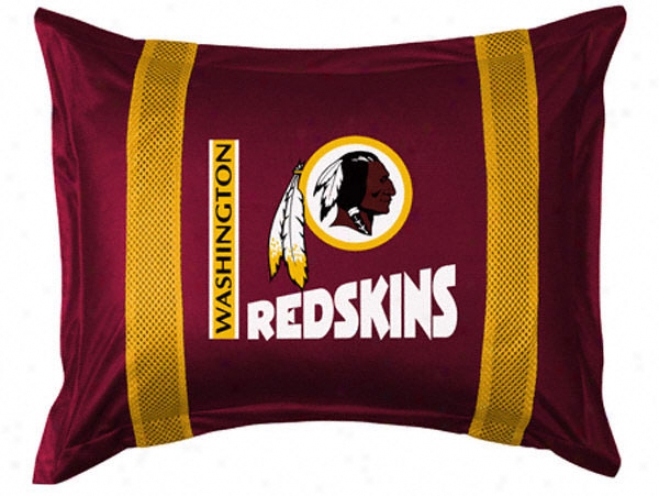 Washington Redskins Sideline Pillow Sham - Standard