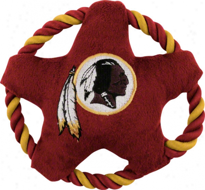 Washinggon Redskins Star Disk Dog Tky