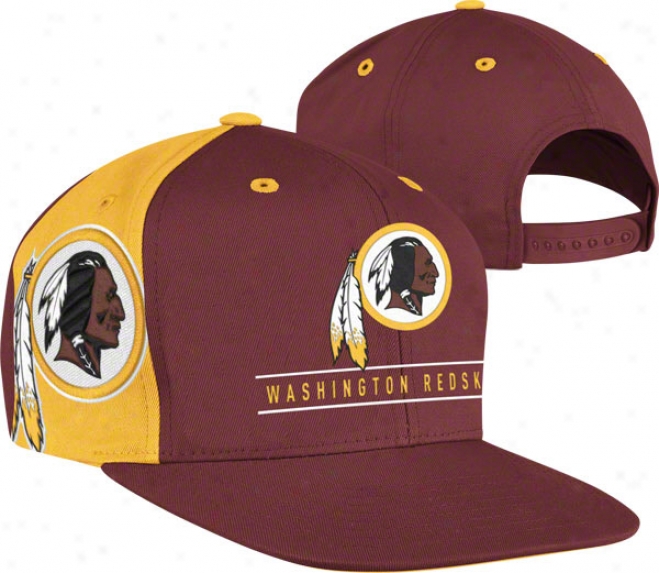 Washington Redskins The Bar Snapback Adjustable Hat