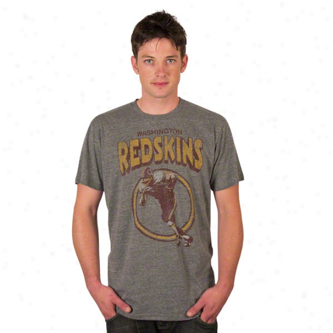 Washington Redskins Vintage Player Image Tri-blend T-shirt