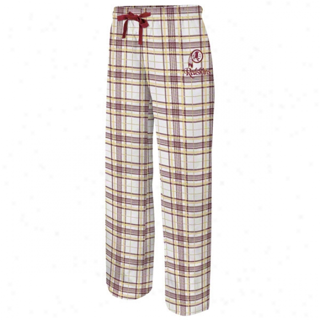 Washington Redskins Women's Monday Night Ii White Pants