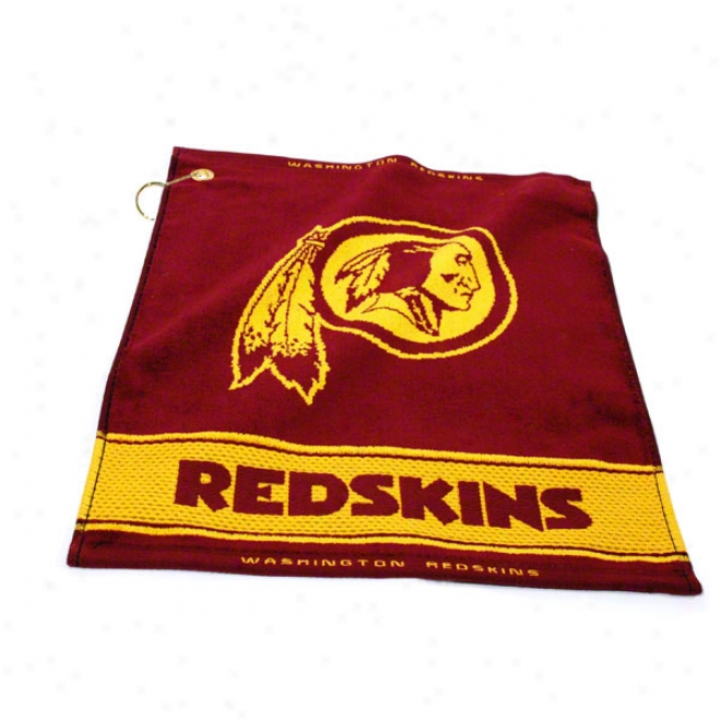 Washington Redskins Woven Golf Towel
