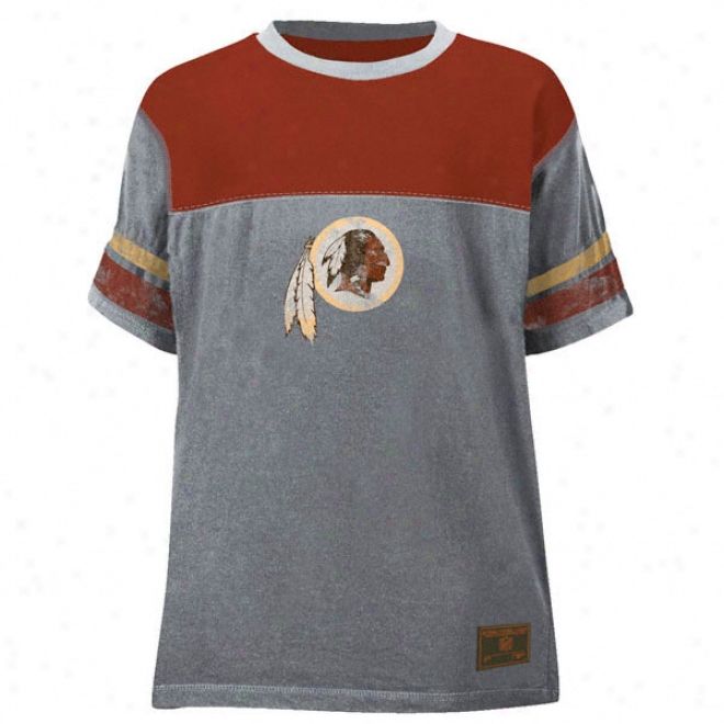 Washington Redskins Youth Jersey Crew Neck T-hirt