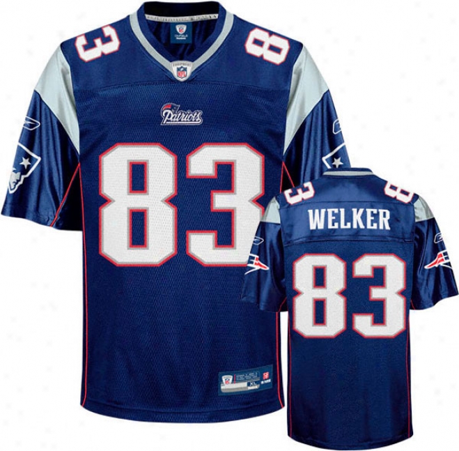 Wes Welker Youth Jersey: Reebok Navy Replica #83 New England Patriots Jersey