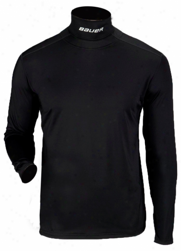 Bauer Core Youth Longsleeve Intdgrated Neck Top