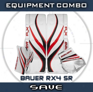 Bauer Re-flex Rx4 Sr.. Goalie Equipment Combo