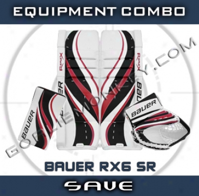 Bauer Re-flex R6x Sr. Goalie Equipment Combo