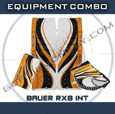 Bauer Re-flex Rx8 Int. Goalie Equipment Combo