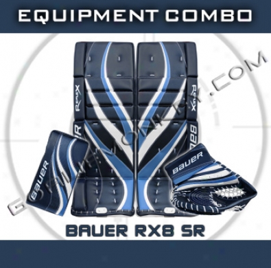 Bauer Re-flex Rx8 Sr Goalie Equipment Combo