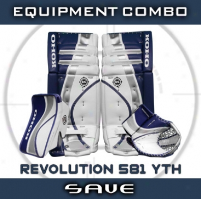 Koho Revolution 581 Yth. Goalie Equipment Combo