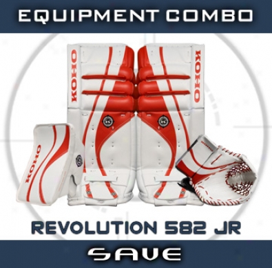 Koho Revolution 582 Jr. Goalie Equipment Combo