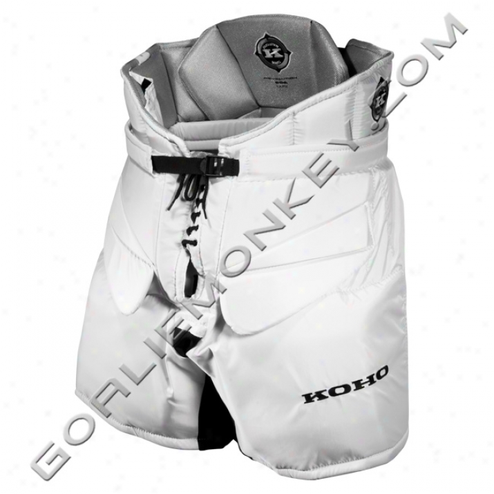 Koho Revolution Int. Goalie Pants - White