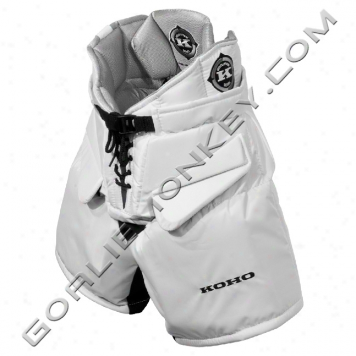 Koho Revolution Jr. Goalie Pants - White