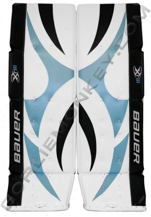 Made In Canada Bauer X-rated Xr10 Pro Goalie Leg Pads