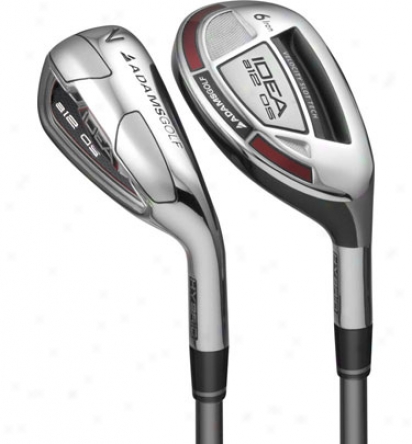 Adams A12 Os 4h-6h, 7-gw Combo Iron Determined With Graphite Shafts