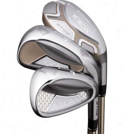 Adams Lady Idea A7 Os Iron Set 4-sw With Graphite Shafts