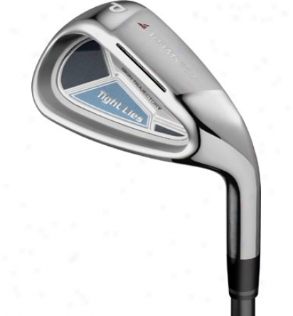 Adams Lady Tight Lies 1208 4-pw, Gw Iron Set With Graphite Shafts