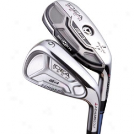 Adams Pre-owned Idea Tech A4 Iron Set 3h,4h, 5-pw Wlth Steel Shafts