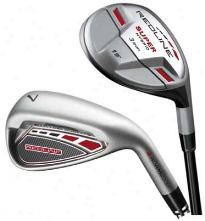 Adams Redline 3h,_4h, 5-pw Combo Iron Set With Steel Shafts