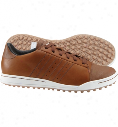 Adidas Mens Adicross - Brown/white Golf Shoes