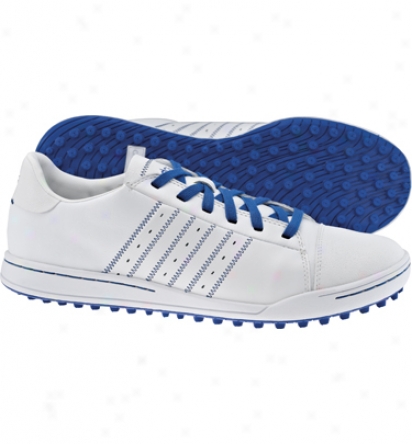 Adidas Mens Adicross - White/fp Purple/fp Purple Golf Shoes