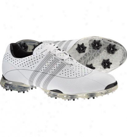 Adidas Mens Adipure Nuovo Golf Shoes (white/black/black)