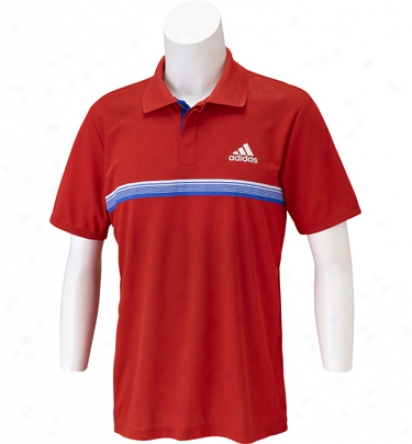 Adidas Tennis Mens Adipure Traditional Polo