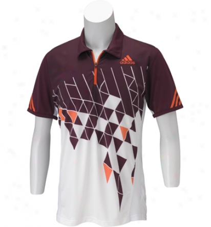 Adidas Tennis Mens Adizero Feather Theme Polo