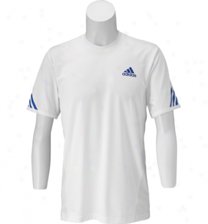 Adidas Tennis Mens Adizero Faether Wimby Tee