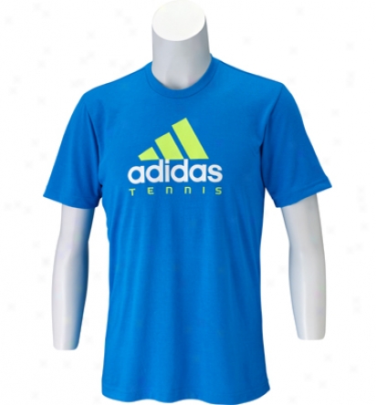 Adidas Tennis Mens Tennis Essentials Logo Tee