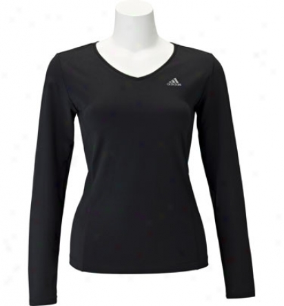 Adidas Tennis Womwns Multifunctional Essentials Lengthy Sleeve Tee