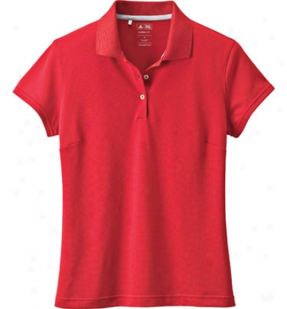 Adidas Womens Climalite Solid Polo