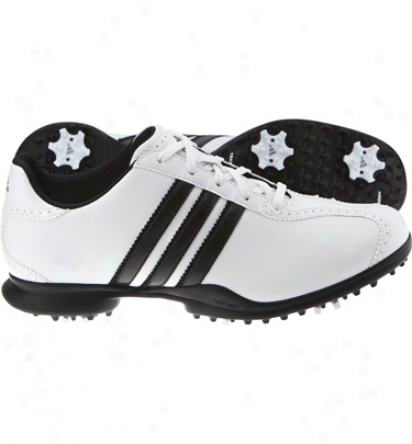 Adidas Womens Driver Mat S - White/black/white Golf Shoes