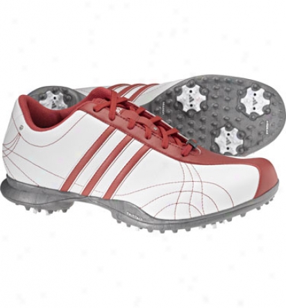 Adidas Womens Signature Natalie Golf Shoes (white/beacon/white)