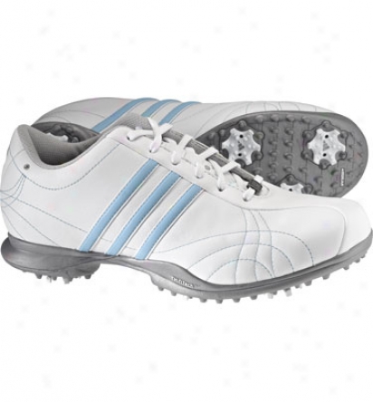 Adidas Womens Signature Natalie - White/air/white Golf Shoes