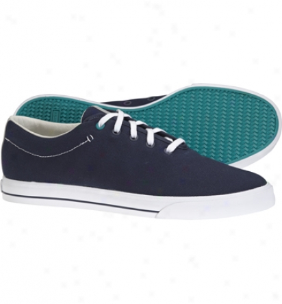 Ashworth Mens Ash Std. Issue - Navy/white Casual Shoes