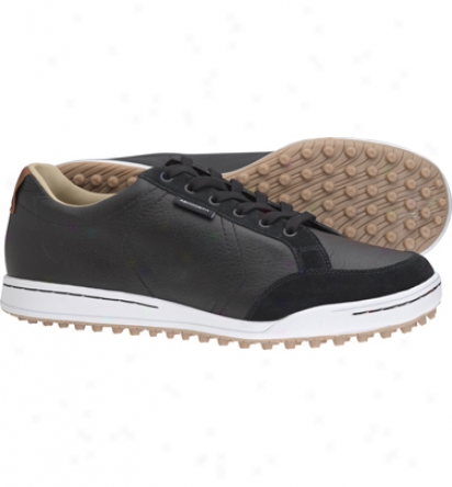 Ashworth Mens Cardoff - Black/white Golf Shoes