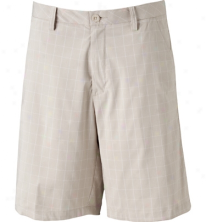 Ashworth Mens Yarn Dye Plaid Short