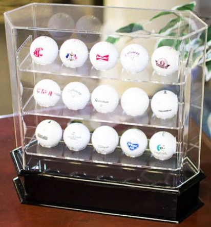 Upper part 9 Originals Acrylic 15 Golf Ball Display