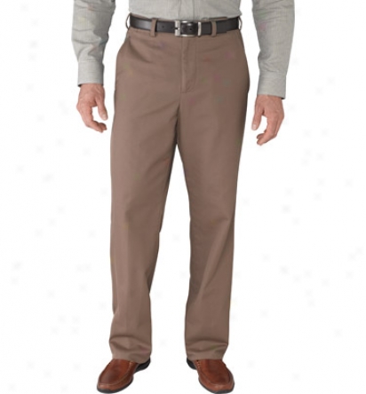 Bobby Jones Mens Cavalry Flat Front Twill Trouser