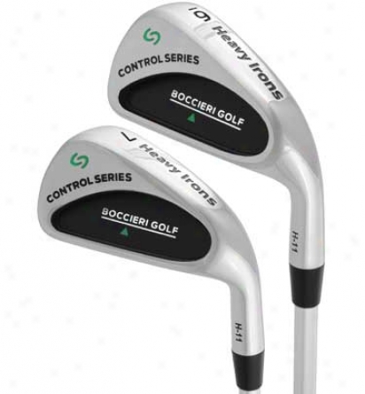 Boccieri Golf 4-pw Heavy Iron Set With Graphite Shafts