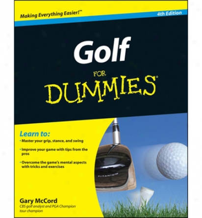 Booklegger Golf For Dummies Book - 4th Edition