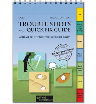 Booklegger Golf Trouble Shots Quick-fix Guide