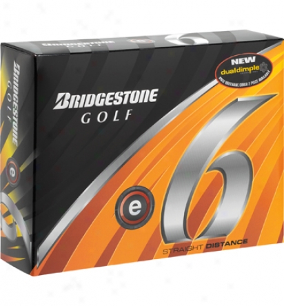 Bridgestone Logo E6 Golf Balls
