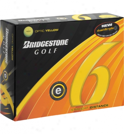 Bridgestone Personalized E6 Yellos Golf Balls