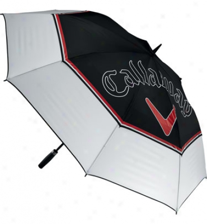 Callaway 64 In. Double Canopy Auto Umbrella